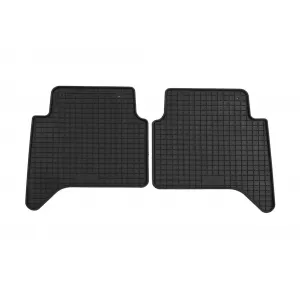 Specific rubber mats suitable for Ford Ranger, Ranger Raptor after 2022, 4 pieces, black color-image-6353723