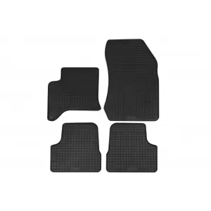Specific rubber mats suitable for Opel Corsa Mildhybrid, Mokka Mildhybrid after 2024, 4 pieces, black color