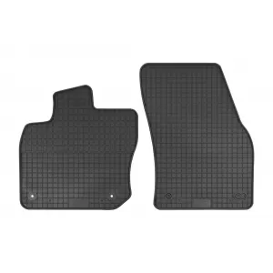 Specific rubber mats suitable for Volkswagen Tayron after 2024, first seat row, 4 pieces, black color-image-6353763