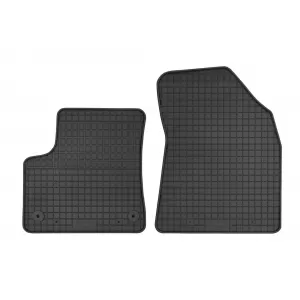 Specific rubber mats suitable for Citroen e-C3 Aircross EV after 2024, 4 pieces, black color-image-6353825