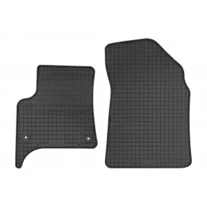 Specific rubber mats suitable for Citroen C3 Aircross Hybrid after 2024, 4 pieces, black color-image-6353832