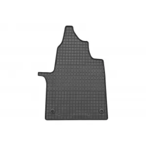 Specific rubber mats suitable for Fiat Scudo after 2022, 2-3 seats, front, 3 pieces, black color-image-6353850