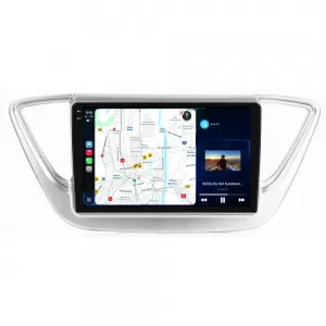 Navigation suitable for Hyundai Accent (2017 - 2020), 9 Inch, 8Gb Ram, 256Gb Storage, Android Auto, Carplay