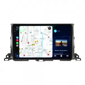 Navigation suitable for Toyota Highlander (2013 - 2021), 10 Inch, 8Gb Ram, 256Gb Storage, Android Auto, Carplay