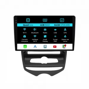 Navigation suitable for Hyundai IX20 (2010 - 2019), QuadCore, 9 Inch, 4Gb Ram, 64Gb Storage, Android Auto, Carplay